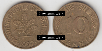 Münze aus Deutschland Sammlung