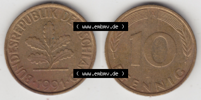 Münze aus Deutschland Sammlung