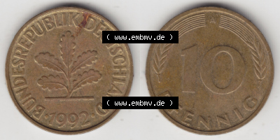 Münze aus Deutschland Sammlung