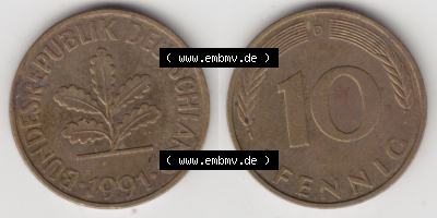 Münze aus Deutschland Sammlung