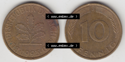 Münze aus Deutschland Sammlung