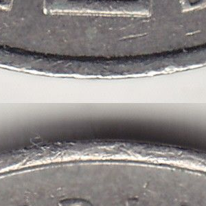 Ausschnitt zur Qualitätsprüfung vom Digitalen Bild Qualität