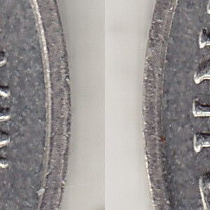 Ausschnitt zur Qualitätsprüfung vom Digitalen Bild Qualität
