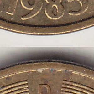 Ausschnitt zur Qualitätsprüfung vom Digitalen Bild Qualität