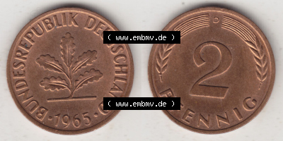 Münze aus Deutschland Sammlung