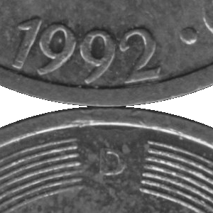 Ausschnitt zur Qualitätsprüfung vom Digitalen Bild Qualität