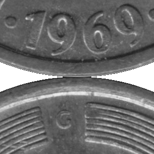 Ausschnitt zur Qualitätsprüfung vom Digitalen Bild Qualität