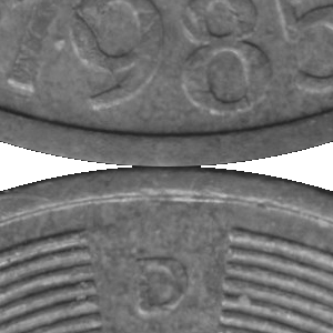Ausschnitt zur Qualitätsprüfung vom Digitalen Bild Qualität