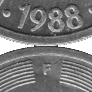 Ausschnitt zur Qualitätsprüfung vom Digitalen Bild Qualität