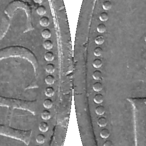 Ausschnitt zur Qualitätsprüfung vom Digitalen Bild Qualität