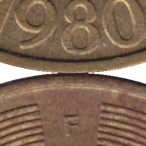 Ausschnitt zur Qualitätsprüfung vom Digitalen Bild Qualität