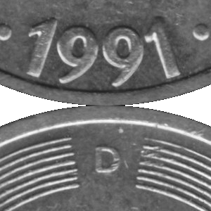 Ausschnitt zur Qualitätsprüfung vom Digitalen Bild Qualität