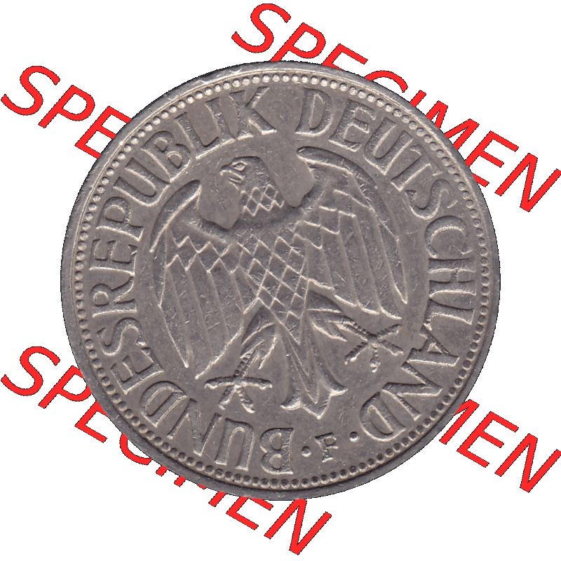 BRD Münzen 1 DM, Umlaufmünze 1950-2001, 1 / Eine DM - Eine Deutsche Mark, 1973 F-1. Vorderseite als transparente PNG-Grafik einer 1 DM, 1 Deutsche Mark F,... Sammlung