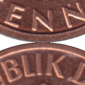 Ausschnitt zur Qualitätsprüfung vom Digitalen Bild Qualität