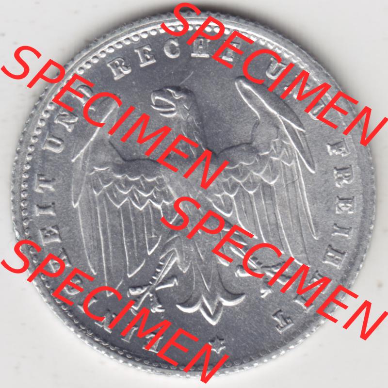 Weimarer Republik Umlaufmünze 1923-1923, 200 Mark D, 1923, Münzen Vorderseite zum Download Sammlung