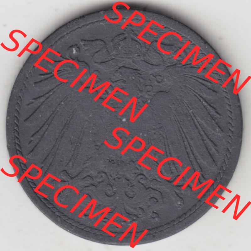 Weimarer Republik Umlaufmünze 1917-1922, 10 Pfennig kein Mzz. 1917 I, Münzen Vorderseite zum Download Sammlung