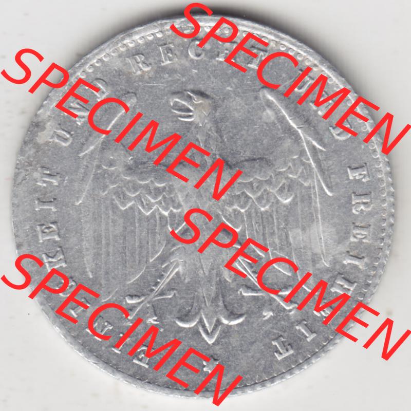 Weimarer Republik Umlaufmünze 1923-1923, 200 Mark A, 1923 II, Münzen Vorderseite zum Download Sammlung