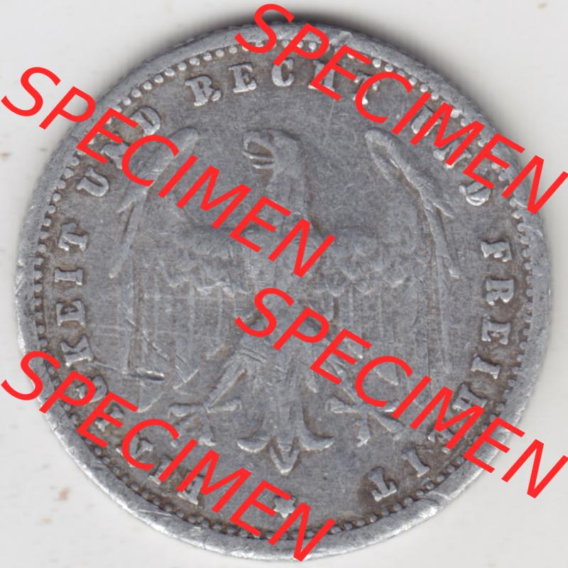 Weimarer Republik Umlaufmünze 1923-1923, 200 Mark F Einigkeit und Recht und Freiheit, Münzen Vorderseite zum Download Sammlung