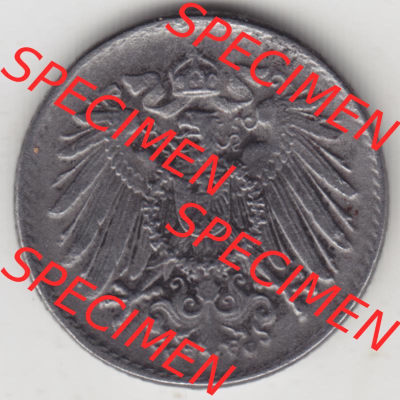 Weimarer Republik Umlaufmünze 1915-1922, 5 Pfennig D, 1920, Münzen Vorderseite zum Download Sammlung