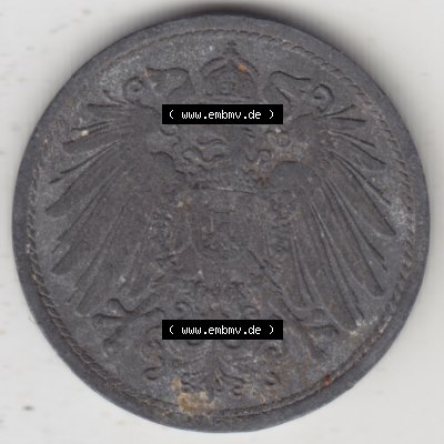 Weimarer Republik Umlaufmünze 1917-1922, 10 Pfennig Reichsadler, Keine Prägestätte 1921 II, Münzen Vorderseite zum Download Sammlung