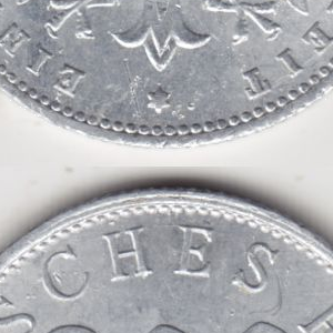 Ausschnitt zur Qualitätsprüfung vom Digitalen Bild Qualität