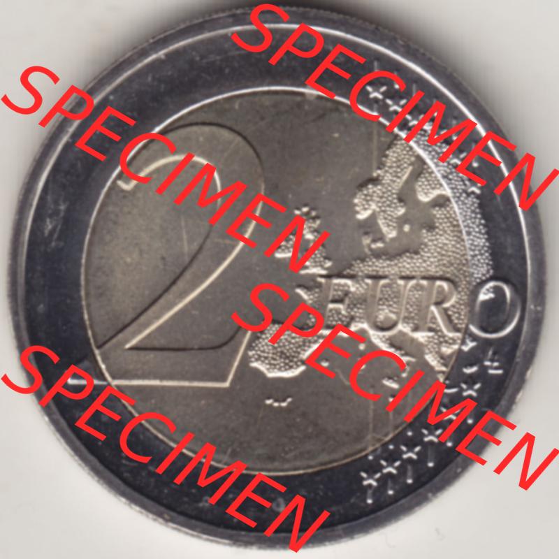 Deutschland 2024, 175. Jubiläum Paulskirchenverfassung. Motivseite der 2 Euro Gedenkmünze aus Deutschland als digitales Bild, Bildmaterial zu herunterladen. Die... Sammlung