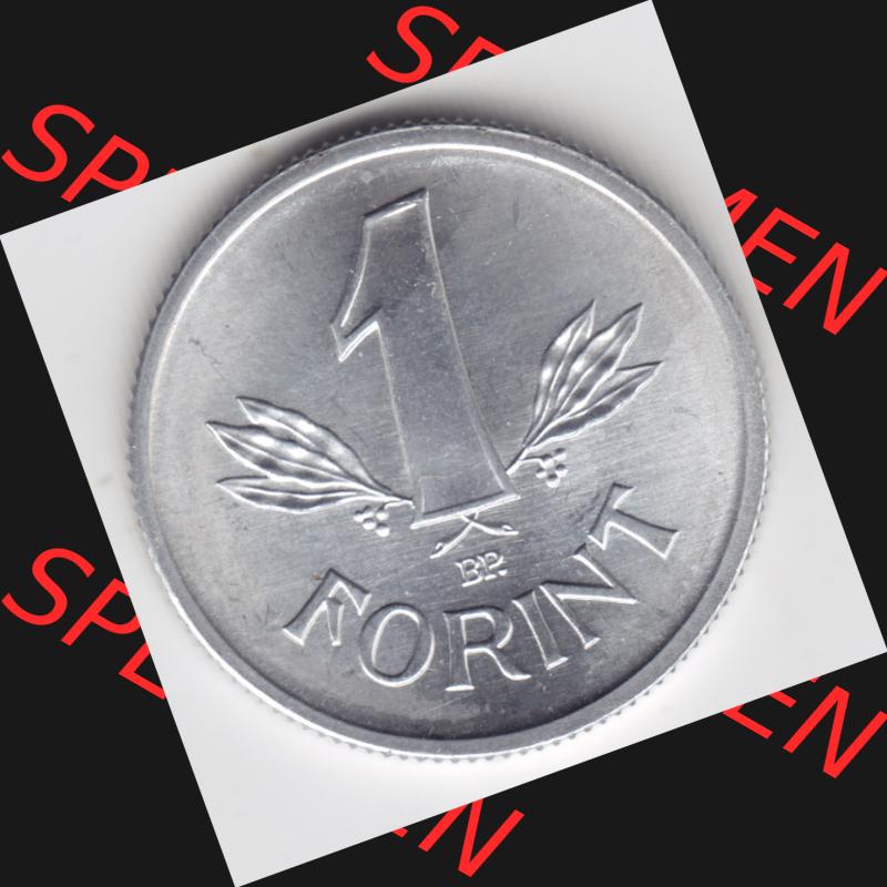 Umlaufmünzen Ungarn: 1967-1989, 1 Forint. Rückseite der Münze aus Ungarn als Bildmaterial für Sammler und Münzen-Webseiten hier im online Katalog und Datenbank... Sammlung