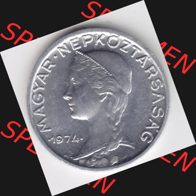 Umlaufmünzen Ungarn: 1953-1989 5 Filler. Vorderseite der Münze aus Ungarn als Bildmaterial für Sammler und Münzen-Webseiten hier im online Katalog und Datenbank für... Sammlung