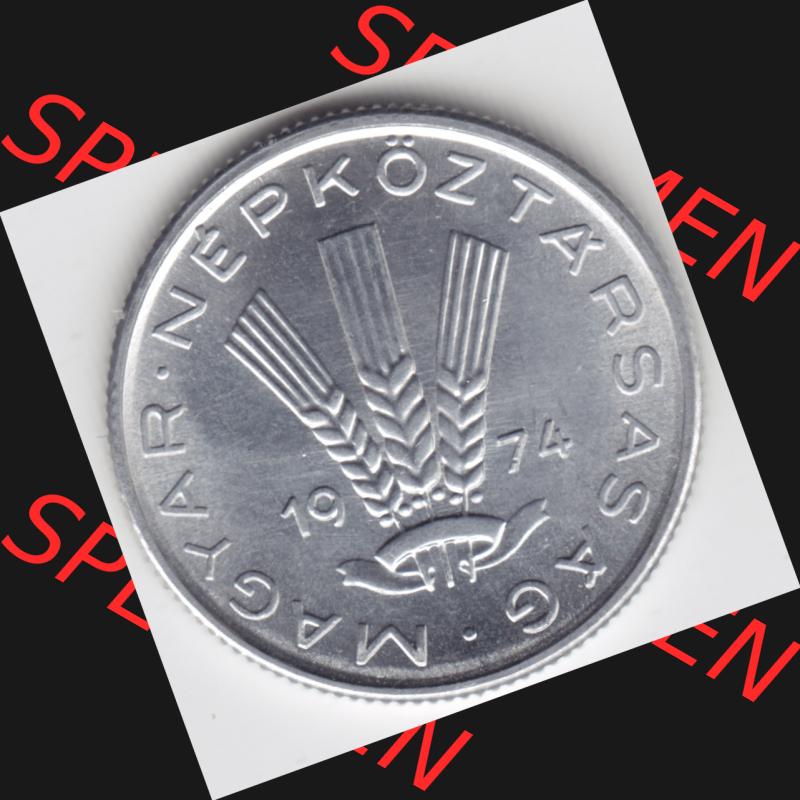 Umlaufmünzen Ungarn: 1967-1989 20 Filler. Vorderseite der Münze aus Ungarn als Bildmaterial für Sammler und Münzen-Webseiten hier im online Katalog und Datenbank für... Sammlung