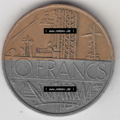 Umlaufmünze aus Frankreich in der Francs-Währung Sammlung