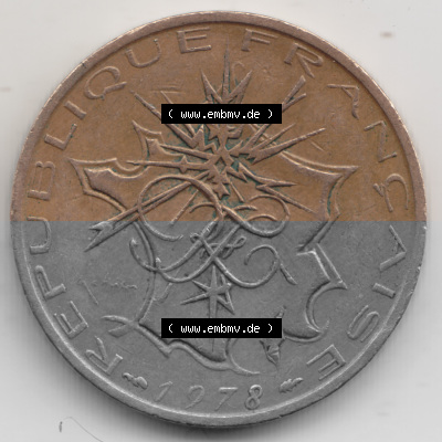 Umlaufmünze aus Frankreich in der Francs-Währung Sammlung