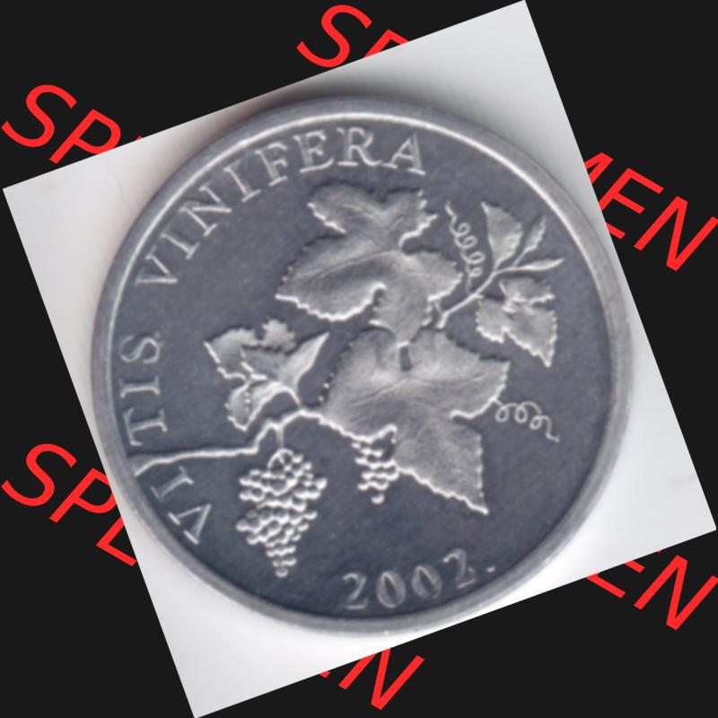 Münzen Kroatien Umlaufmünze 2002 2 Lipe, Bild mit Vorderseite der Münze als Bildmaterial Sammlung