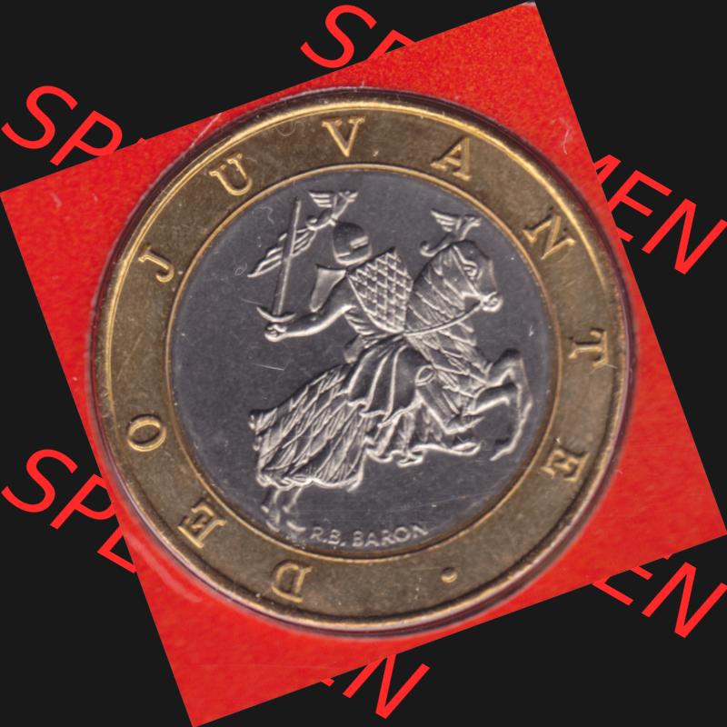 Münzen Monaco Umlaufmünze 1989-2000, 10 Francs 1995 (2) Sammlung