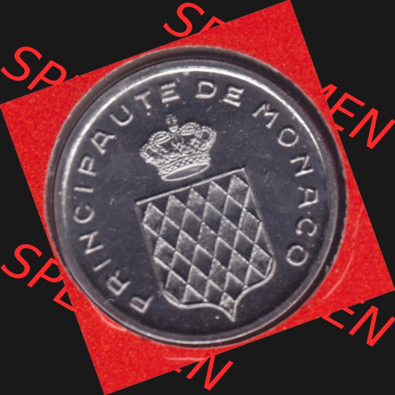 Münzen Monaco Umlaufmünze 1976-1995, Centime 1995 (2) Sammlung