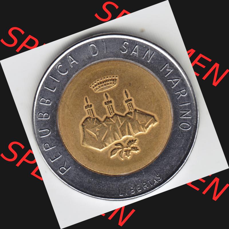 Münzen San Marino Gedenkmünze 1986-1986, 500 Lire Revolution der Technologie. 500 Lire Gedenkmünzen von San Marino Eurovorläufer als Bildmaterial im online Katalog und... Sammlung