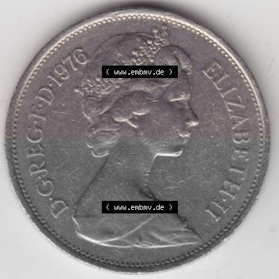Münze aus Großbritannien Sammlung