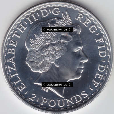 Münze aus Großbritannien Sammlung