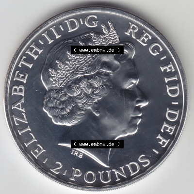Münze aus Großbritannien Sammlung