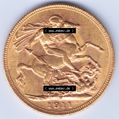 Münze aus Großbritannien Sammlung