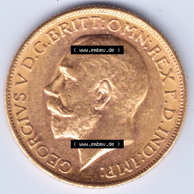 Münze aus Großbritannien Sammlung