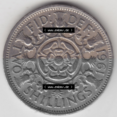 Münze aus Großbritannien Sammlung
