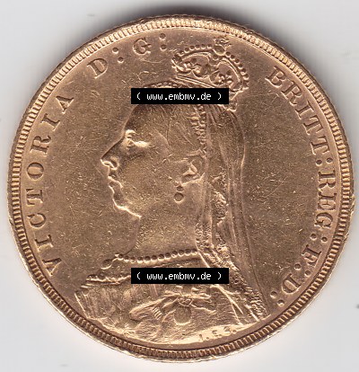 Münze aus Großbritannien Sammlung