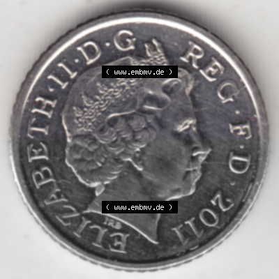 Münze aus Großbritannien Sammlung