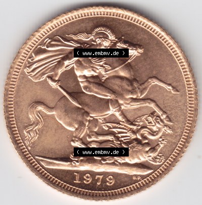 Münze aus Großbritannien Sammlung