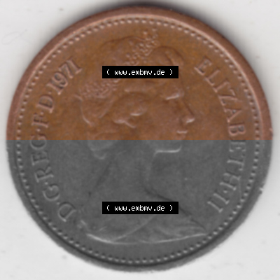 Münze aus Großbritannien Sammlung