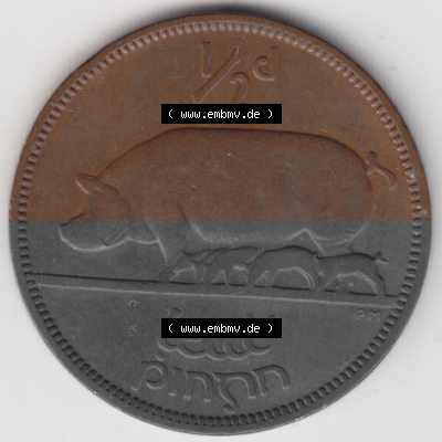 Umlaufmünze aus Irland in Irische Pfund-Währung Sammlung