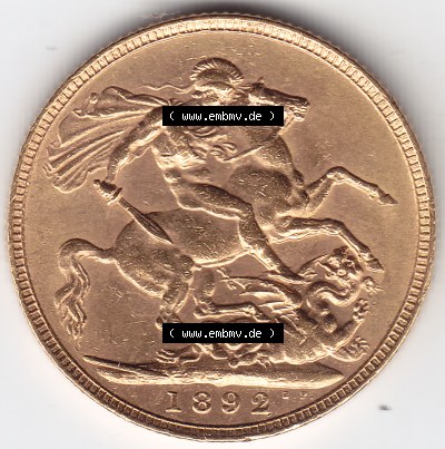 Münze aus Großbritannien Sammlung