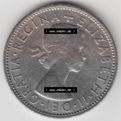 Münze aus Großbritannien Sammlung
