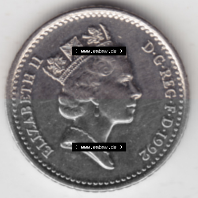 Münze aus Großbritannien Sammlung