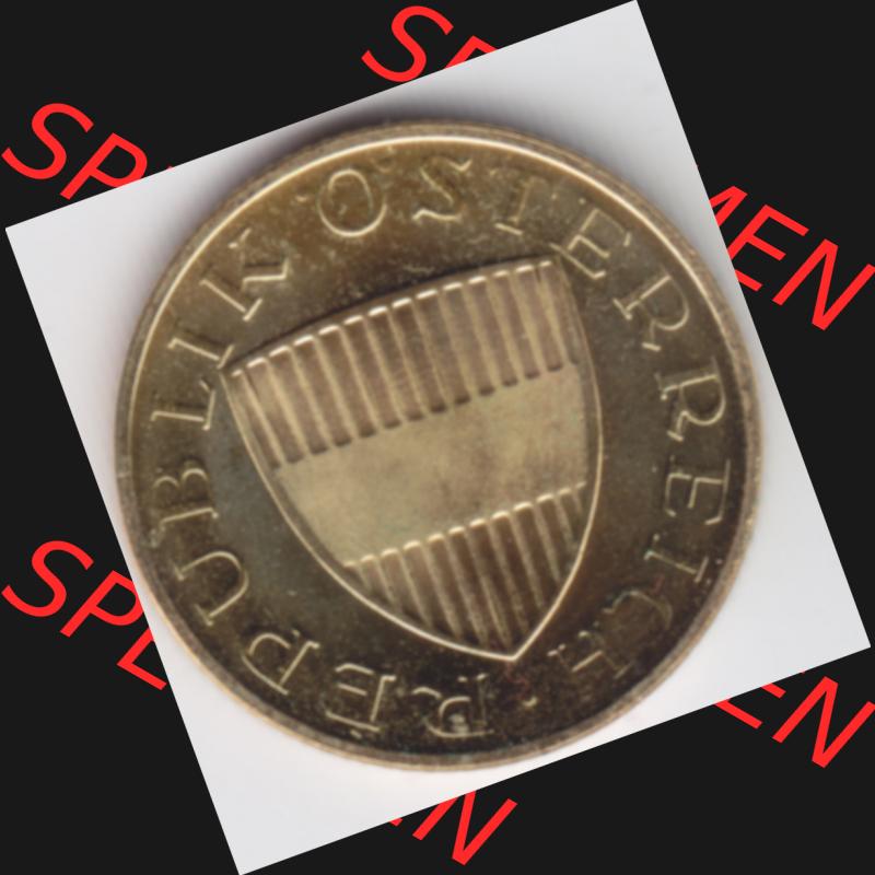 Münzen Österreich Umlaufmünze aus Münzsatz 1976, 50 Groschen, Bild mit Rückseite der österreichischen Münze als Bildmaterial, des Bildes zur deiner... Sammlung